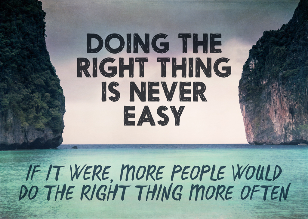doing-the-right-thing