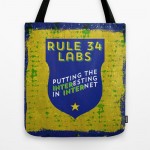 Rule 34 Labs tote bag